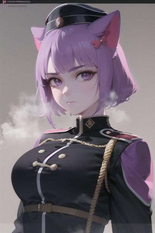 01002-3543480127-pkwhiteguard, uniform, 1girl, red epaulettes, red hat, adult, cosplay, black uniform, ,, (masterpiece, best quality), intricate.jpg